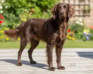 Perro de muestra alemán de pelo largo