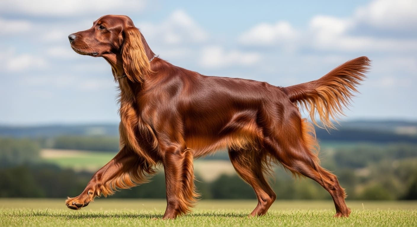 Perro setter irlandés