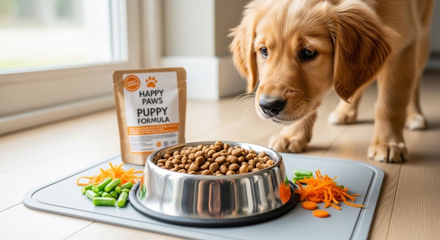 ¿Qué debe comer un cachorro?