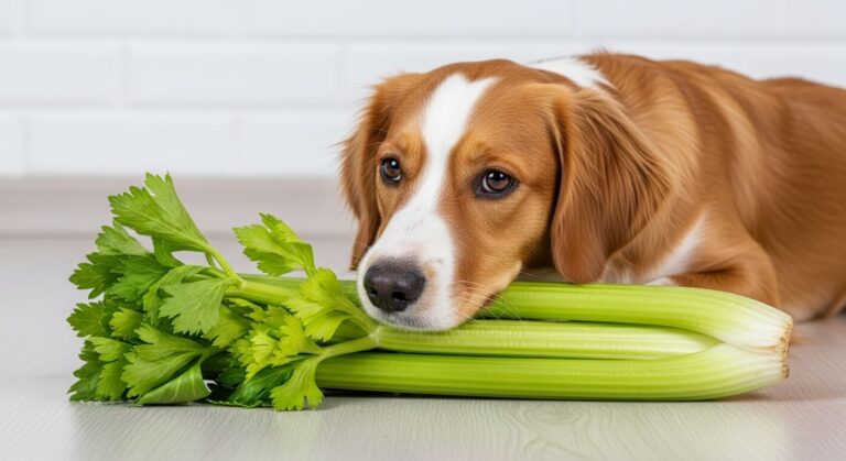 ¿Los perros pueden comer apio?