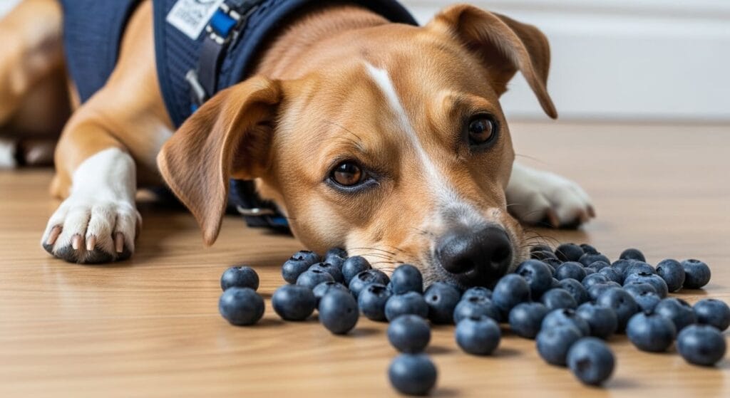 ¿Los perros pueden comer arándanos?