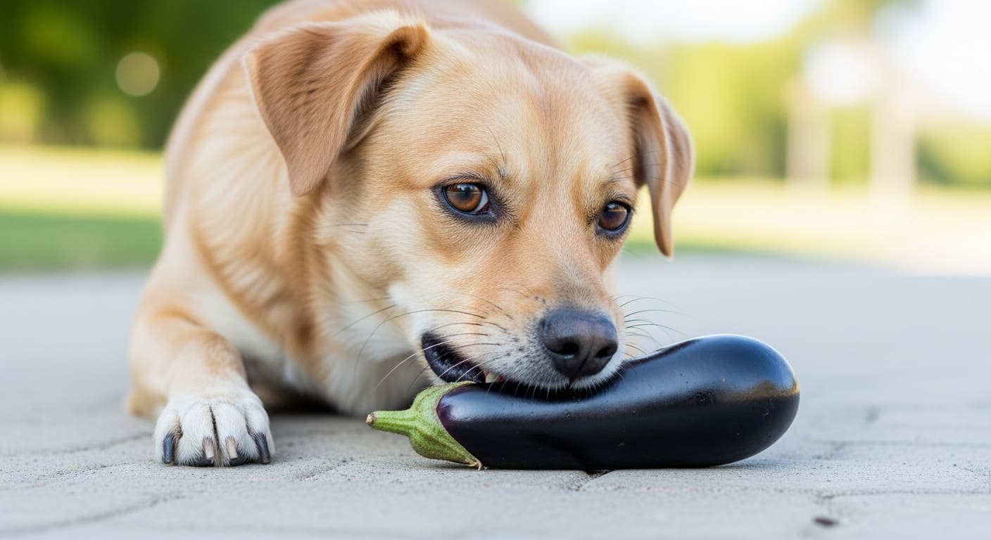 ¿Los perros pueden comer berenjena?
