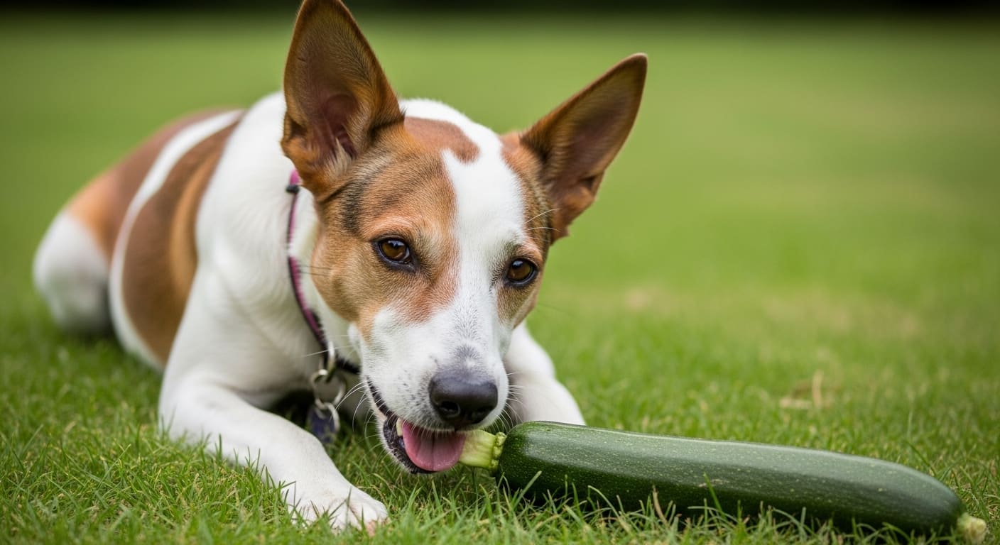 ¿Los perros pueden comer calabacín?