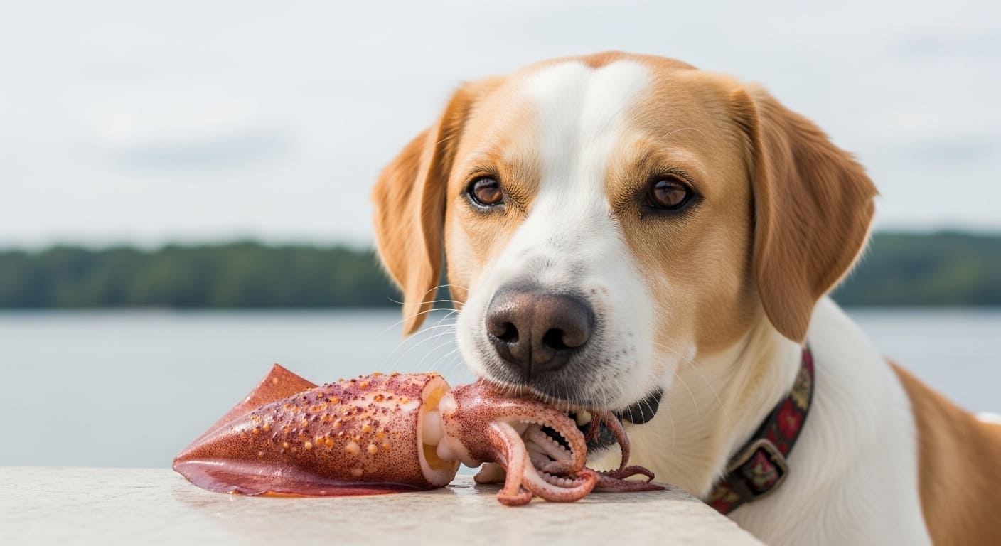 ¿Los perros pueden comer calamar?