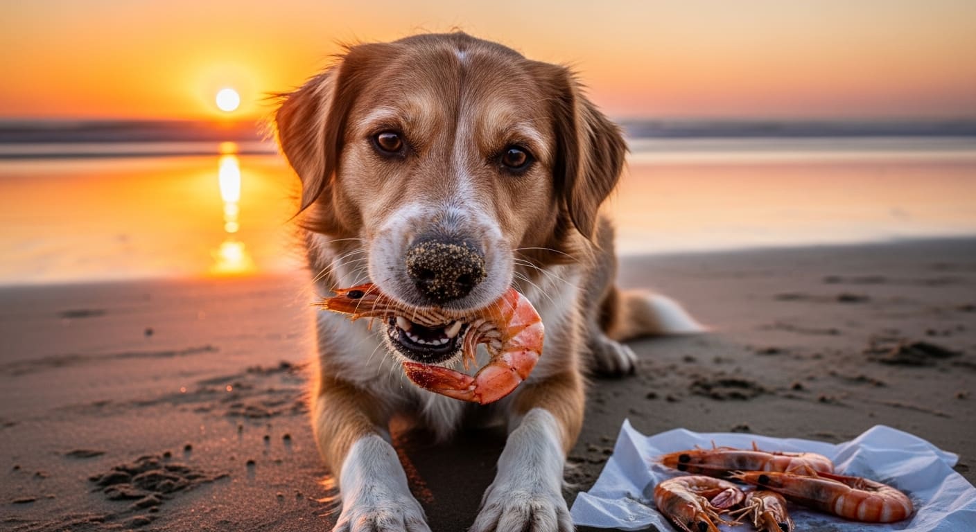 ¿Los perros pueden comer camarones?