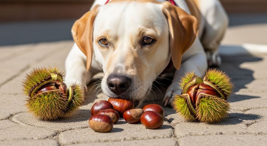 ¿Los perros pueden comer castañas?