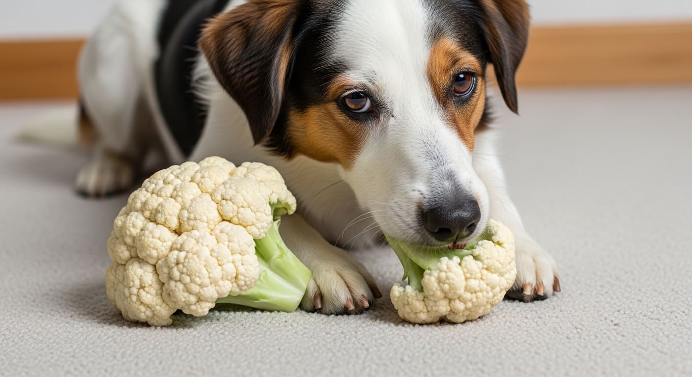 ¿Los perros pueden comer coliflor?