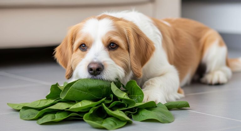 ¿Los perros pueden comer espinaca?