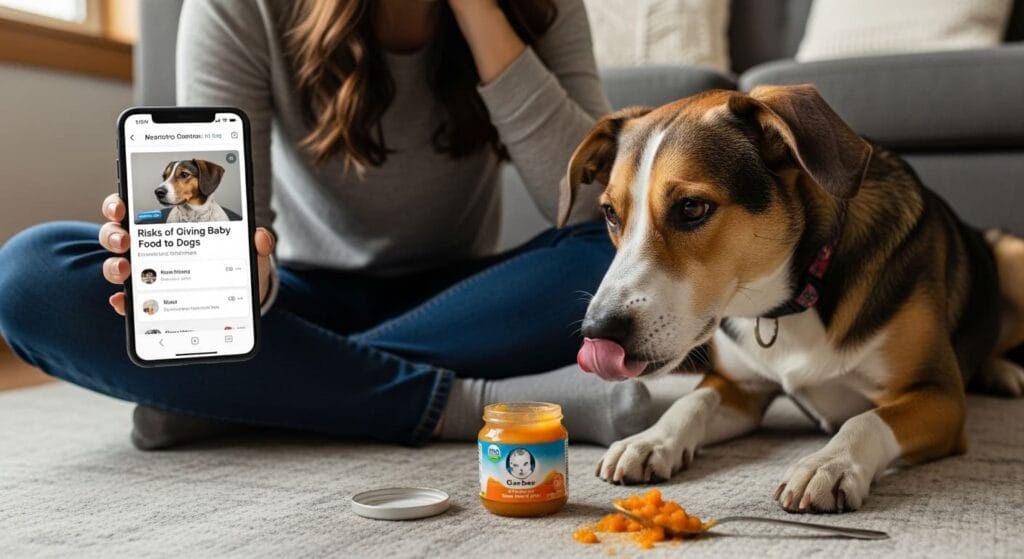 gerber para perros riesgos