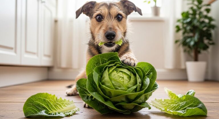 ¿Los perros pueden comer lechuga?