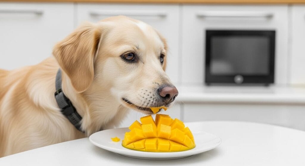¿Los perros pueden comer mango?