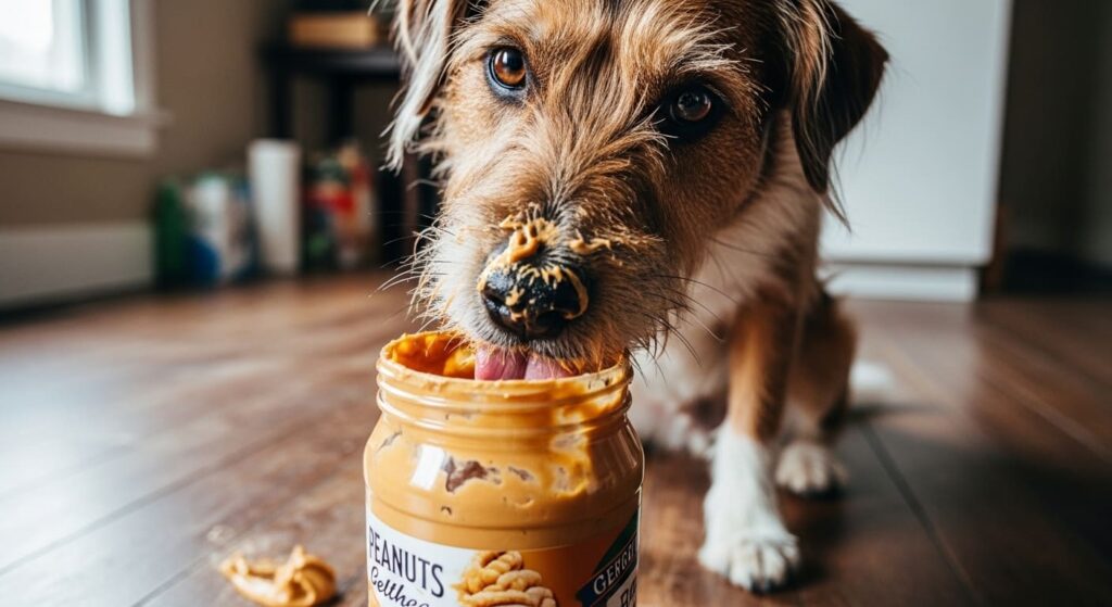 ¿Los perros pueden comer mantequilla de maní?