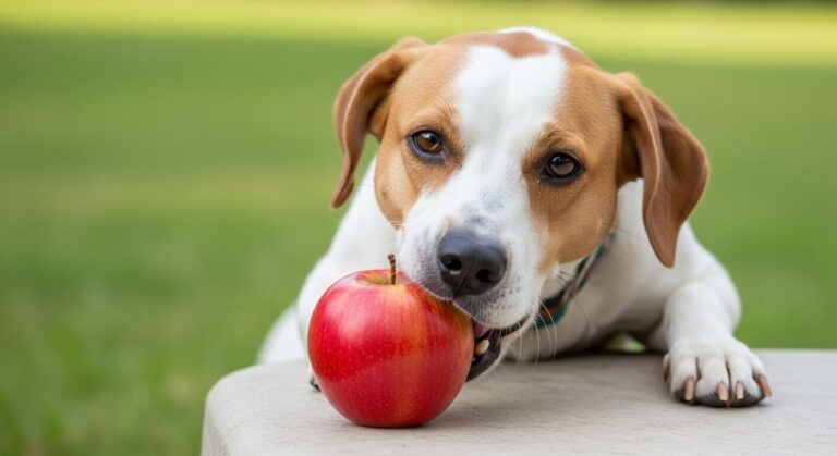 ¿Los perros pueden comer manzana?