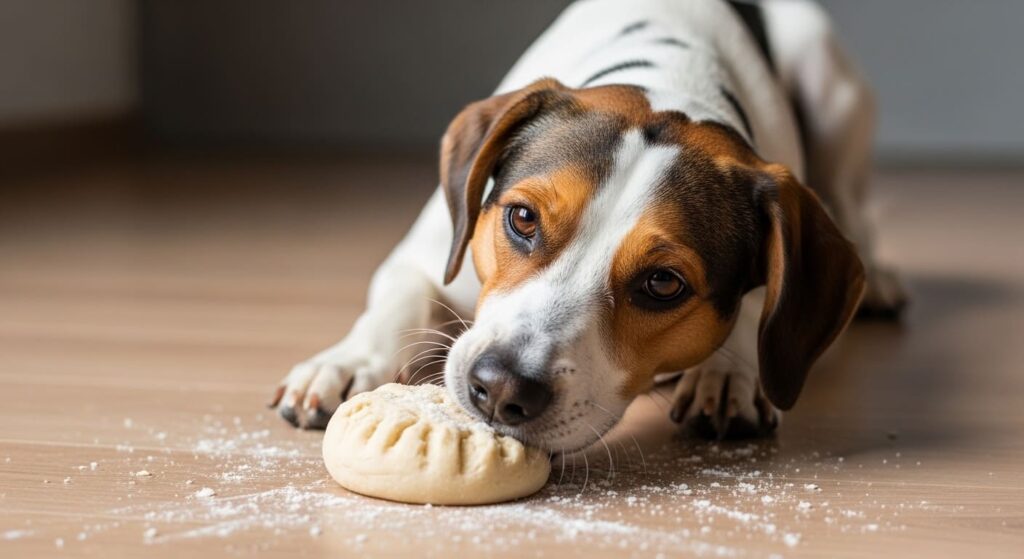 ¿Los perros pueden comer masa cruda?