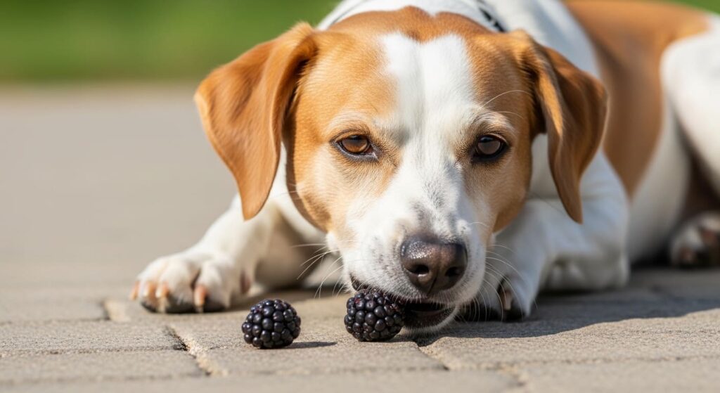 ¿Los perros pueden comer moras?