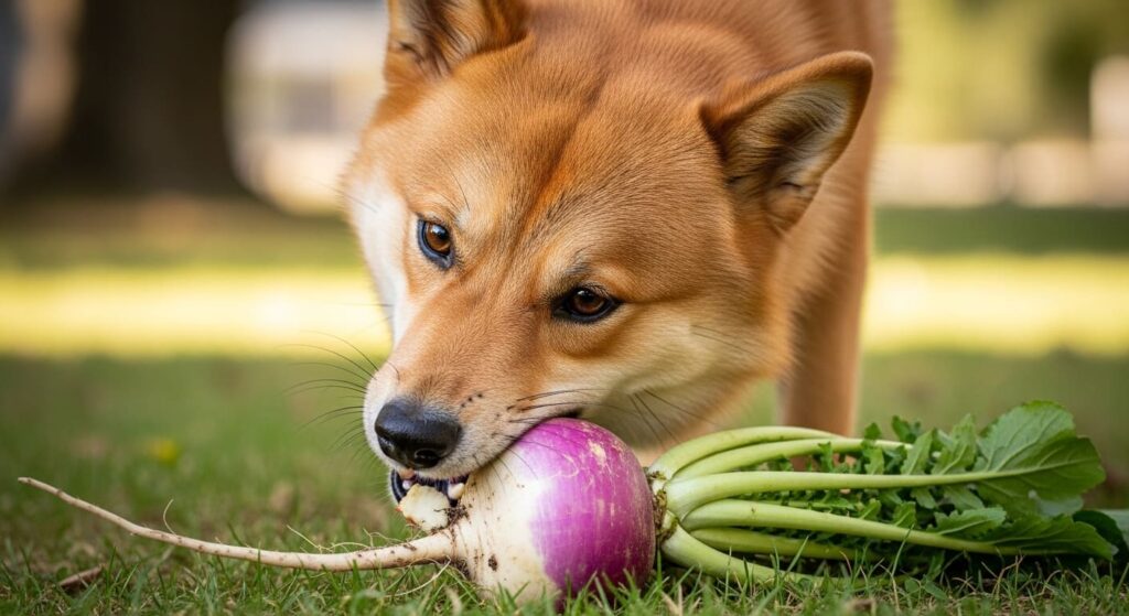 ¿Los perros pueden comer nabo?