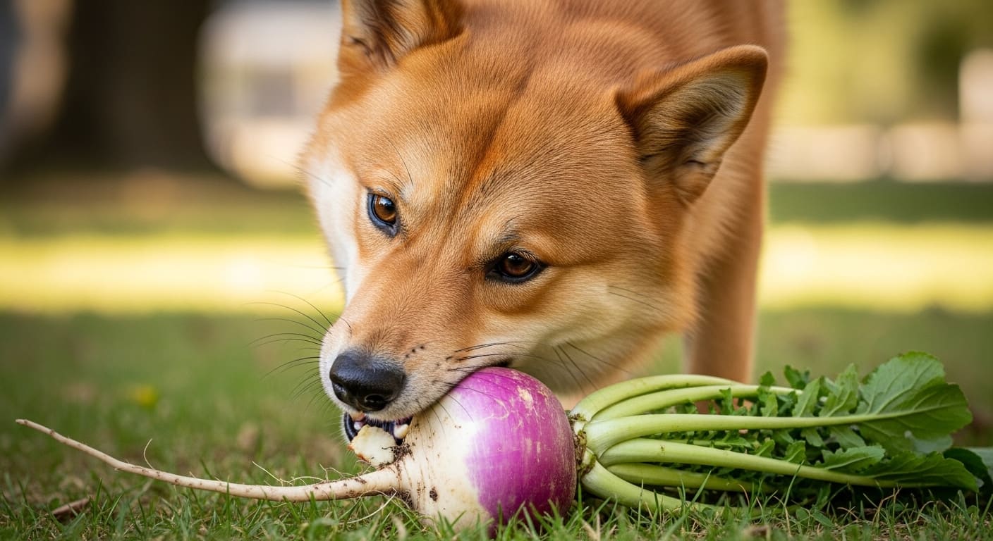 ¿Los perros pueden comer nabo?