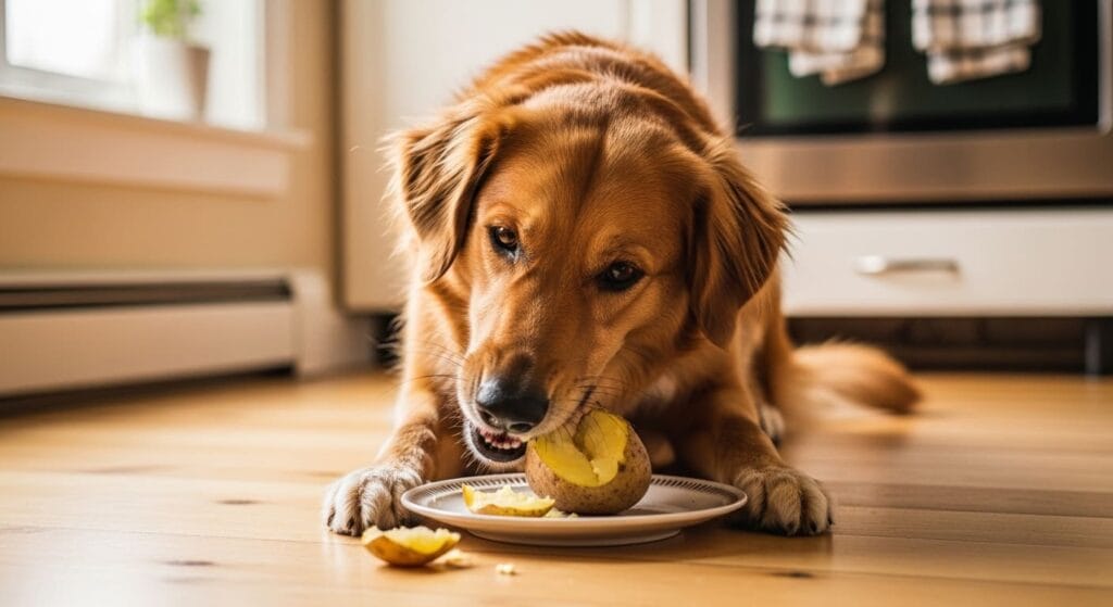 ¿Los perros pueden comer papa?