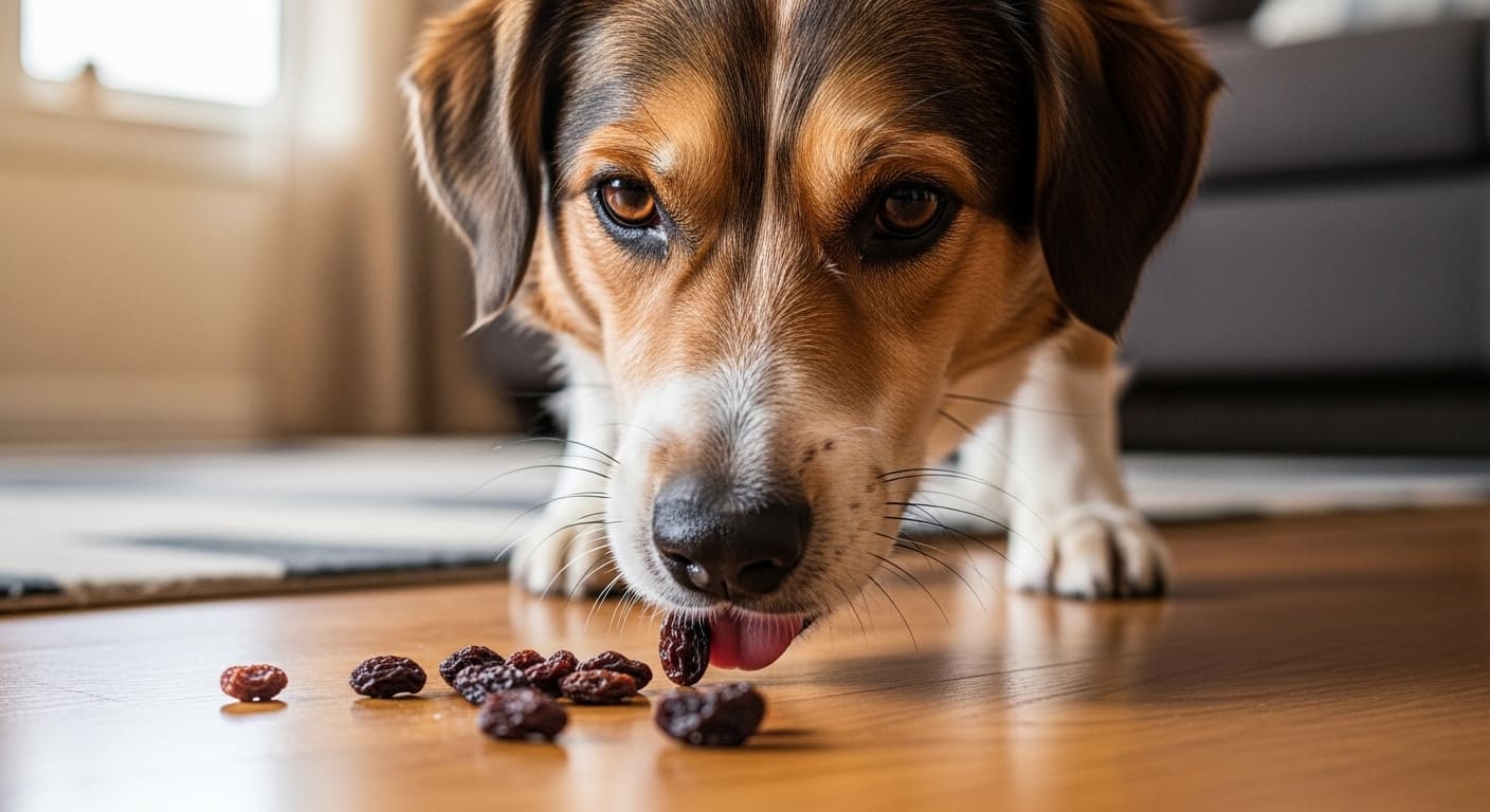 ¿Los perros pueden comer pasas?