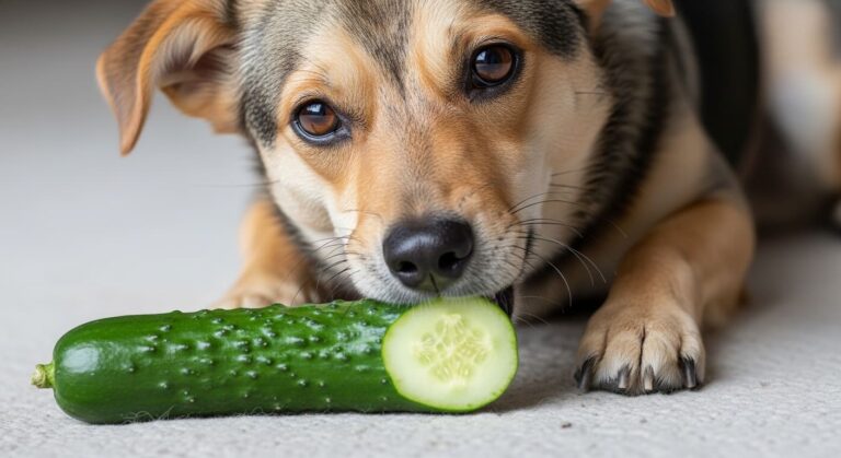 ¿Los perros pueden comer pepino?