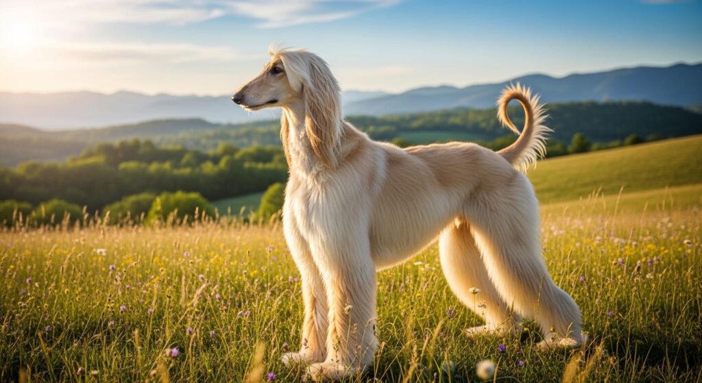 Perro lebrel afgano