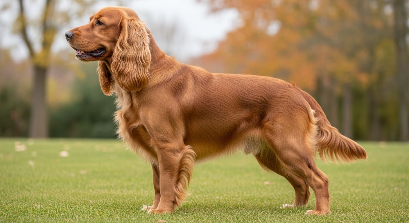 Perro sussex spaniel
