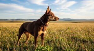 Perro kelpie australiano