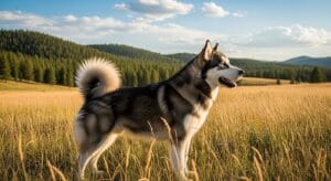 Perro malamute de alaska
