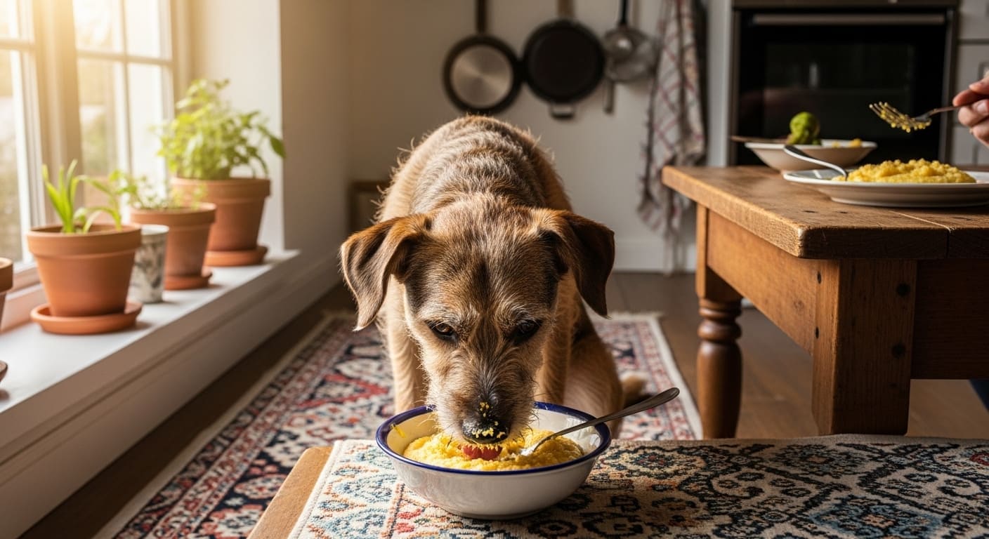 ¿Los perros pueden comer polenta?
