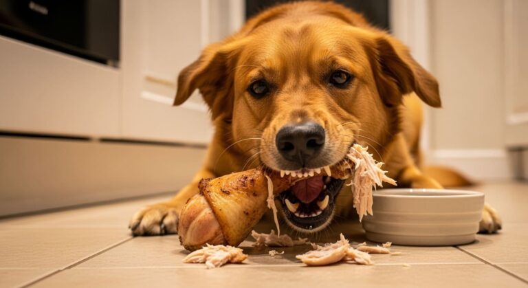 ¿Los perros pueden comer pollo?