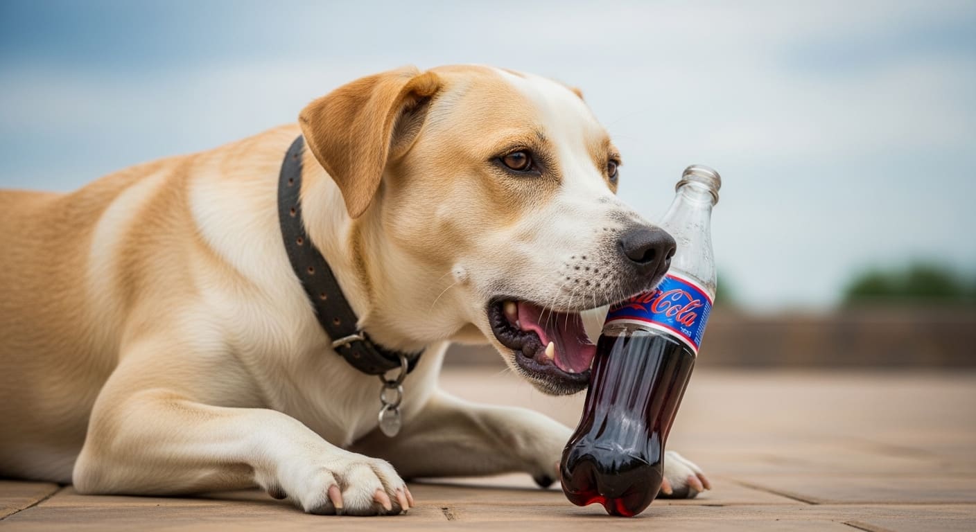 ¿Los perros pueden tomar refrescos o soda?