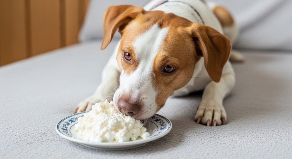 ¿Los perros pueden comer requesón?