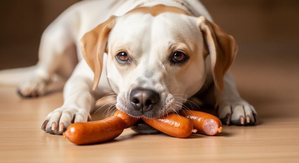 ¿Los perros pueden comer salchichas?