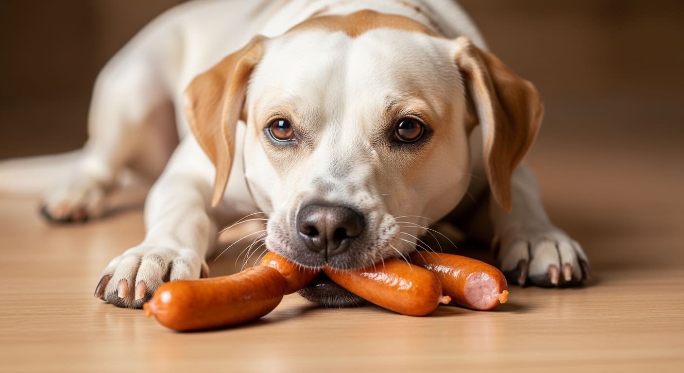 ¿Los perros pueden comer salchichas?