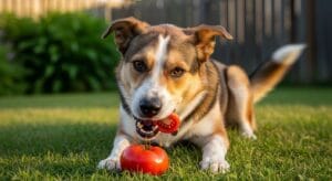 ¿Los perros pueden comer tomate?