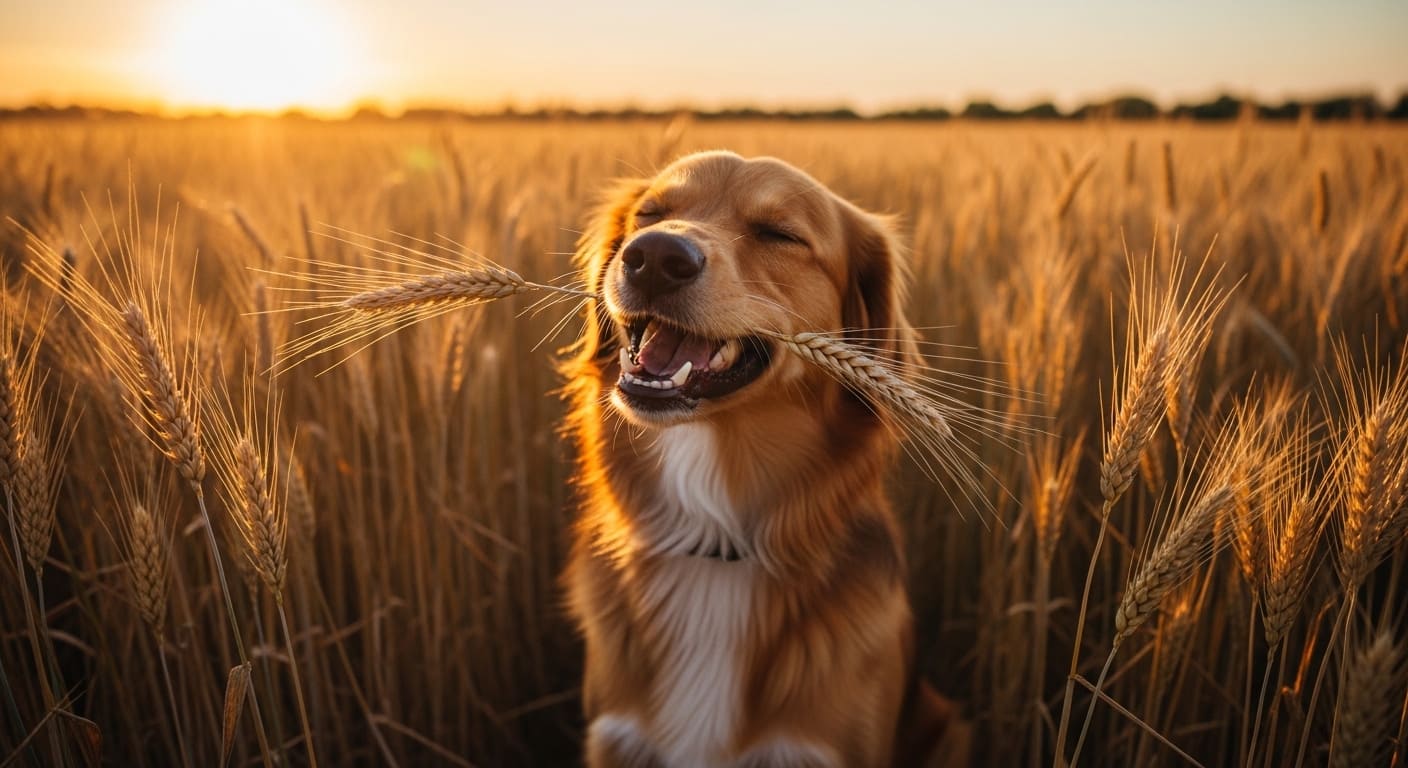 ¿Los perros pueden comer trigo?