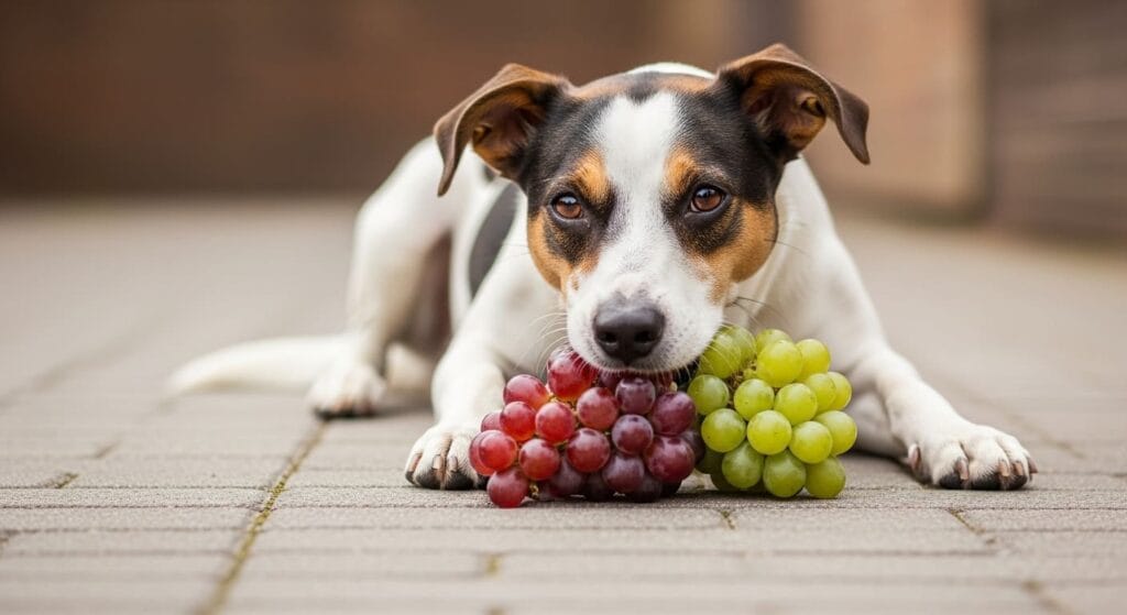 ¿Los perros pueden comer uvas?