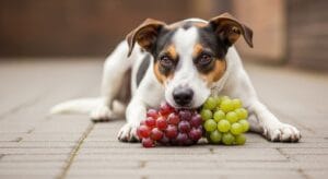 ¿Los perros pueden comer uvas?