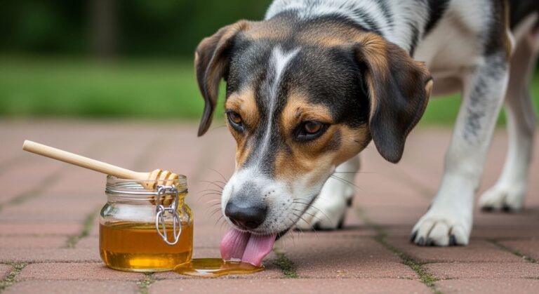 ¿Los perros pueden comer miel?