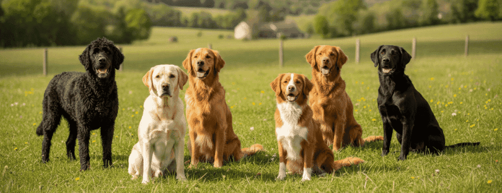 Perros retrievers