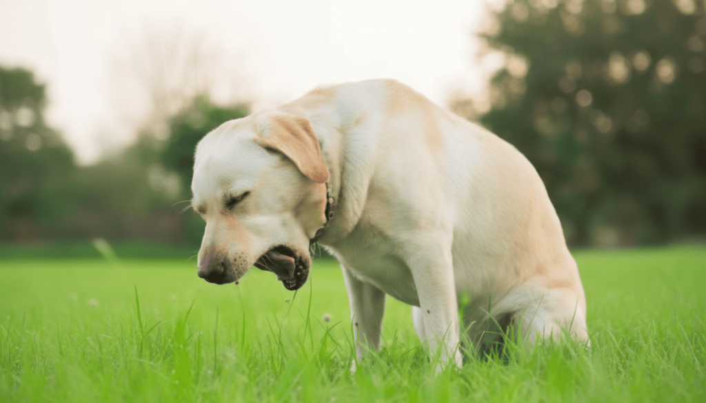 ¿Por qué mi perro tose como si tuviera algo atorado?