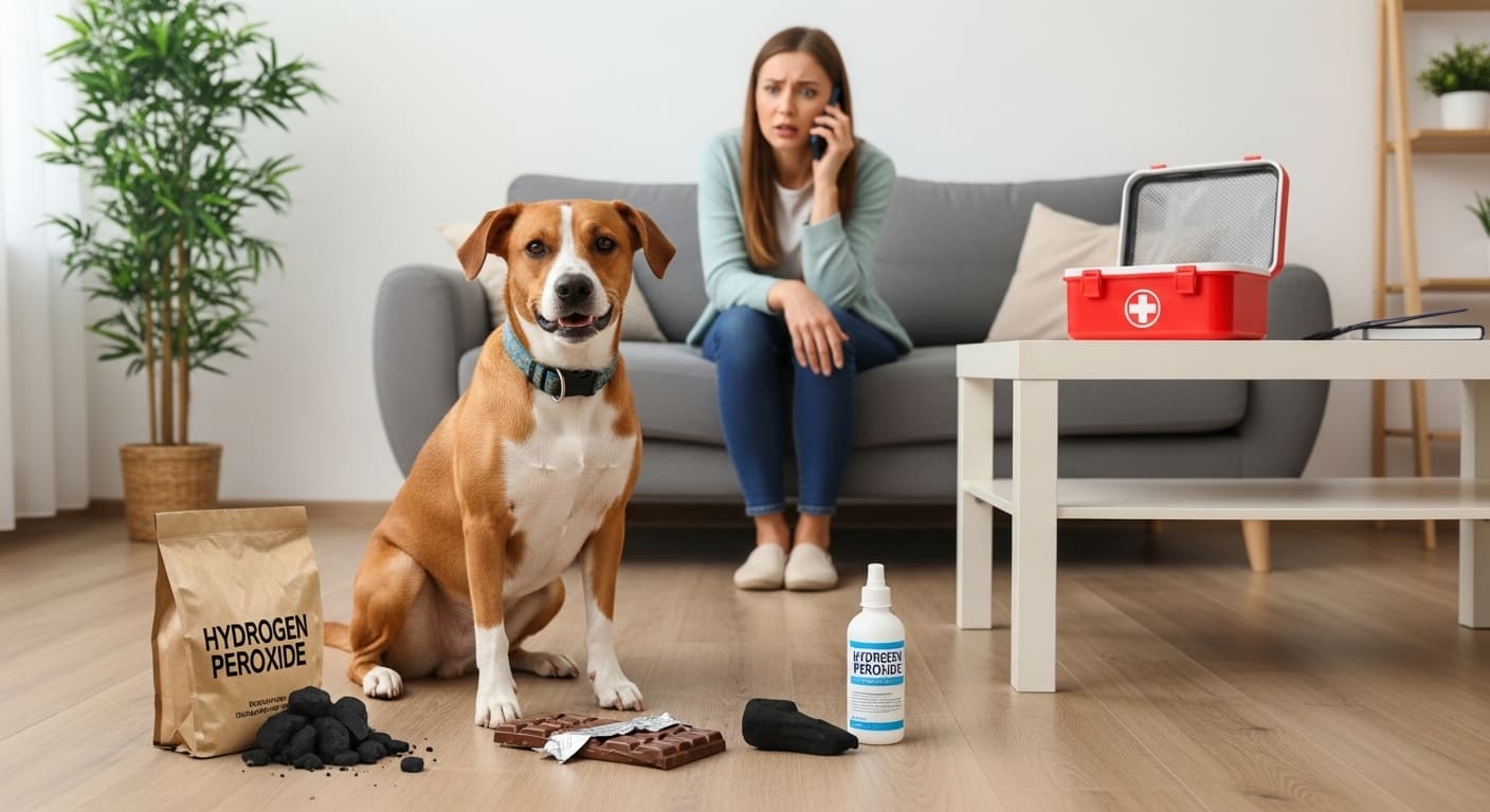 Qué hacer si tu perro come algo indebido