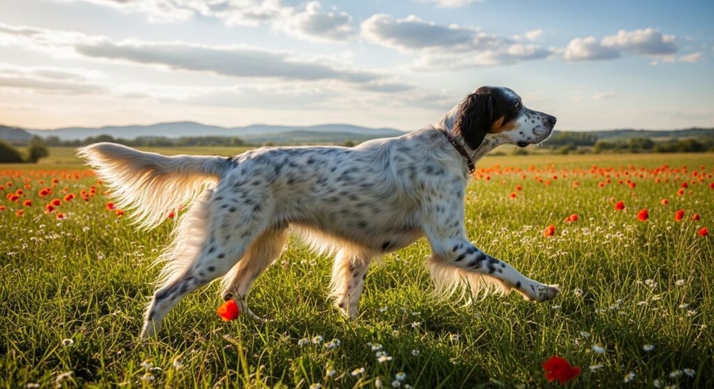 Perro Setter inglés