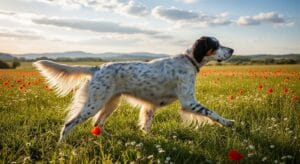 Perro Setter inglés
