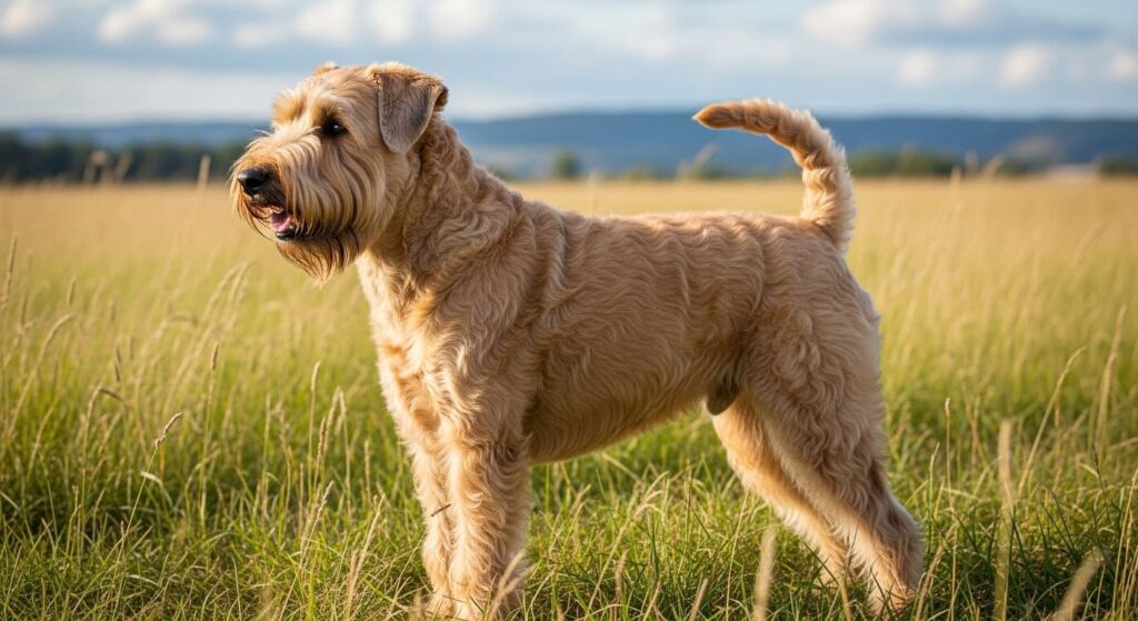 Perro Soft Coated Wheaten Terrier