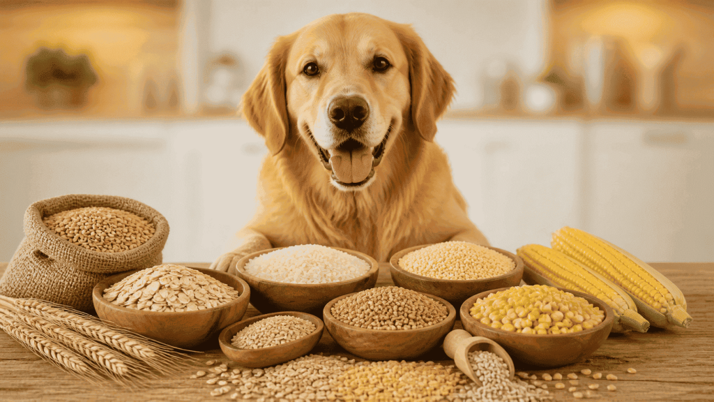 Cereales y granos para perros
