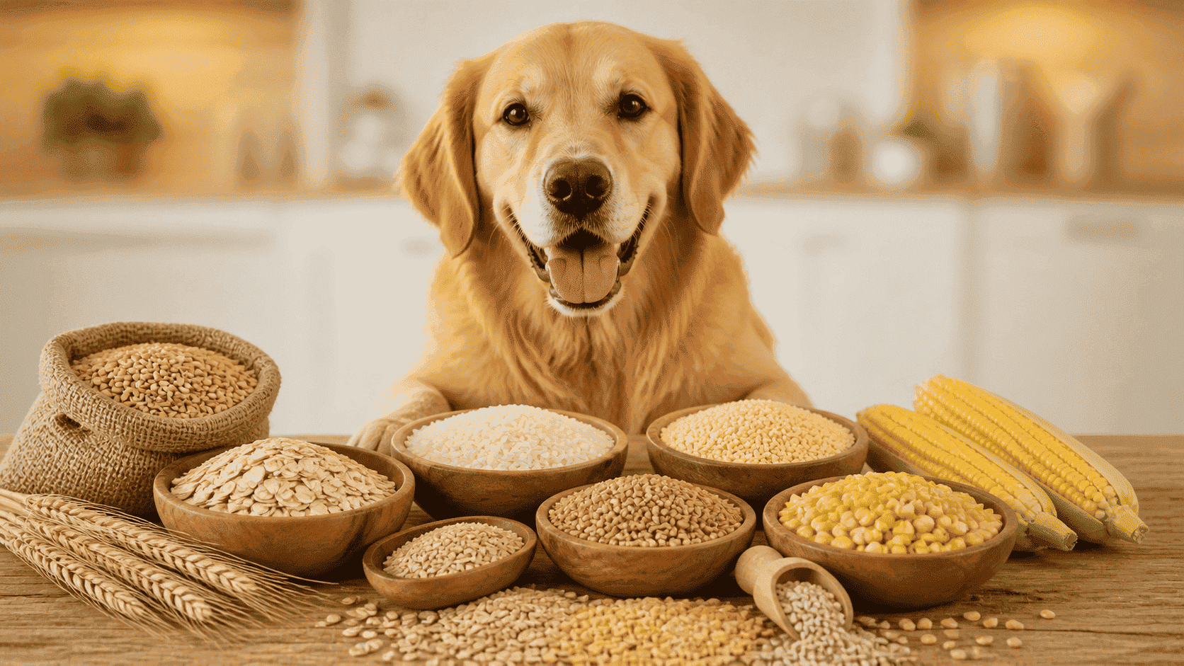 Cereales y granos para perros