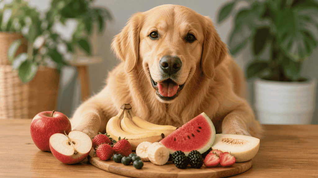 Frutas para perros