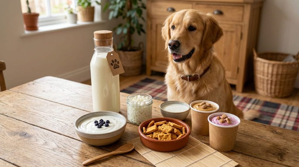 Lácteos y derivados para perros