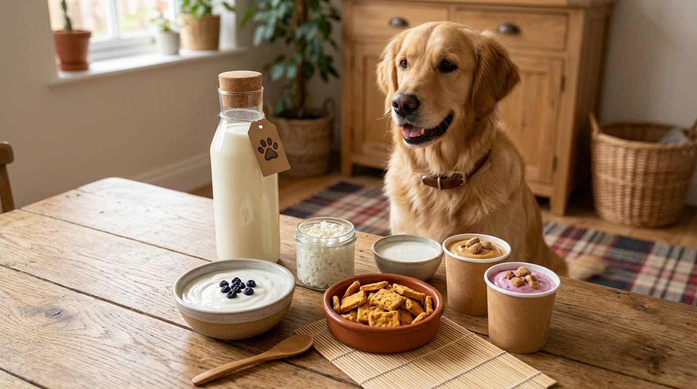 Lácteos y derivados para perros